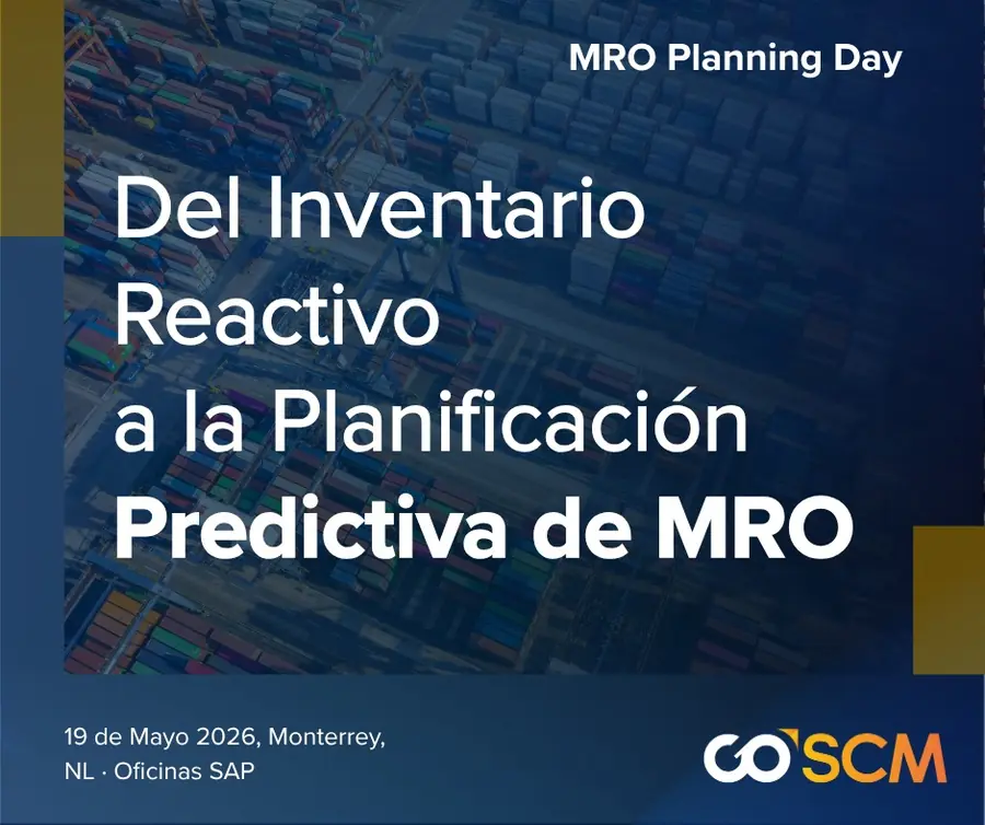 MRO Planning Day — Del Inventario Reactivo a la Planificación Predictiva de MRO